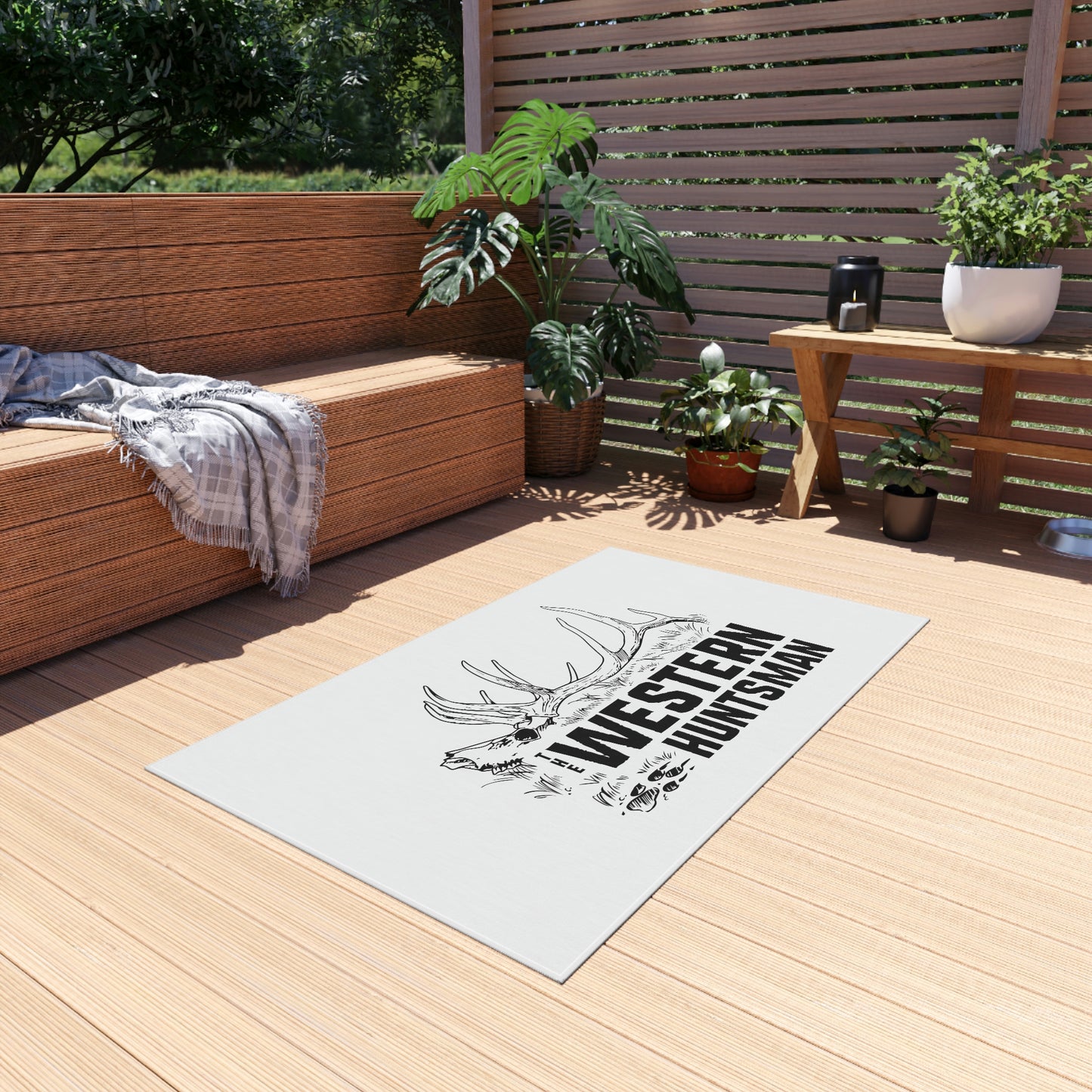 The Western Huntsman Outdoor Rug