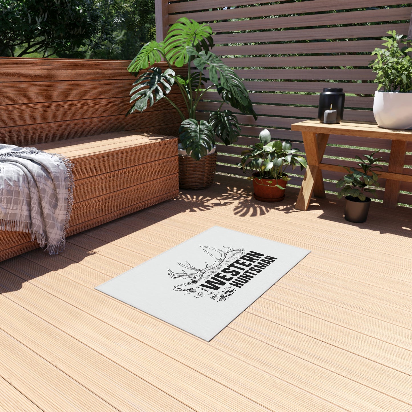 The Western Huntsman Outdoor Rug